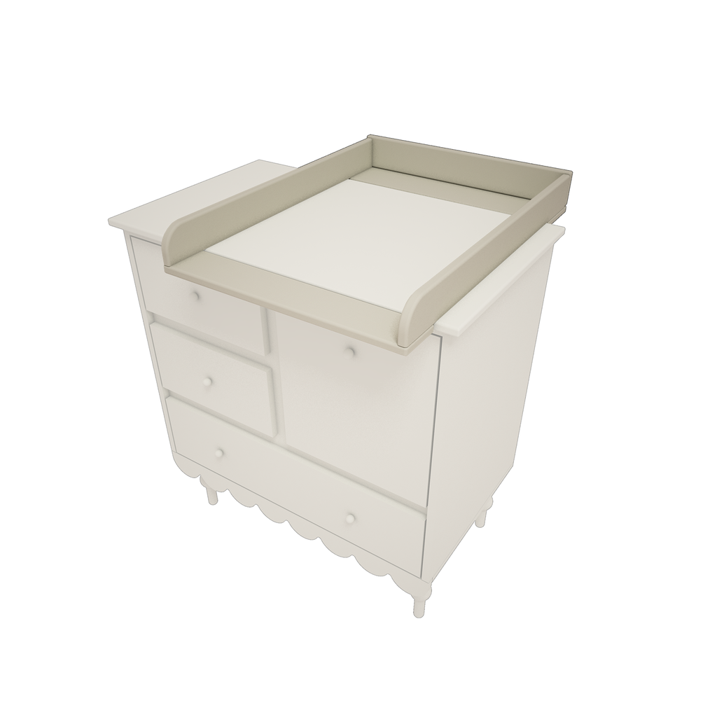 Een opzetstuk voor op een commode