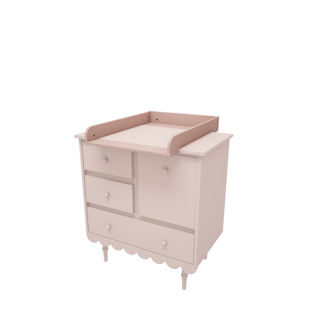 Een opzetstuk voor een commode
