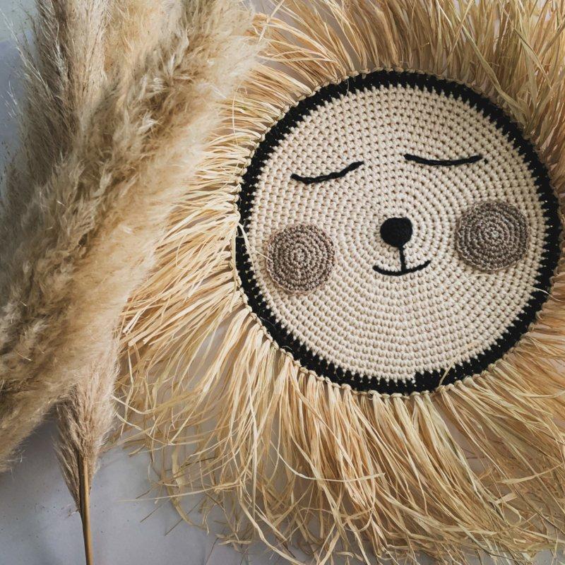 DIY Pakket Raffia leeuwtje Lovt Amsterdam