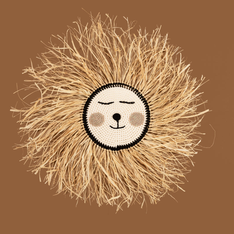 DIY Raffia leeuwtje Lovt Amsterdam