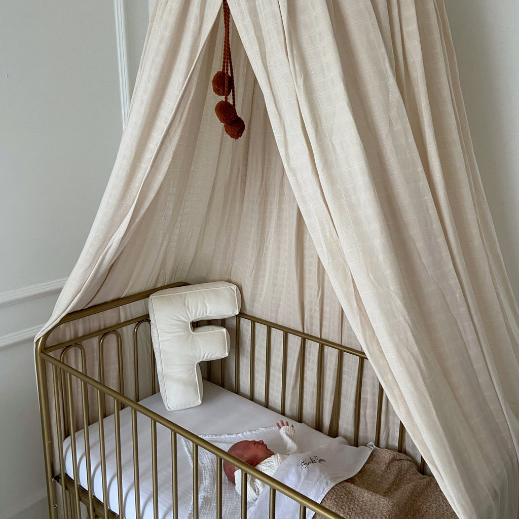 Letterkussen velvet offwhite in verschillede kleuren